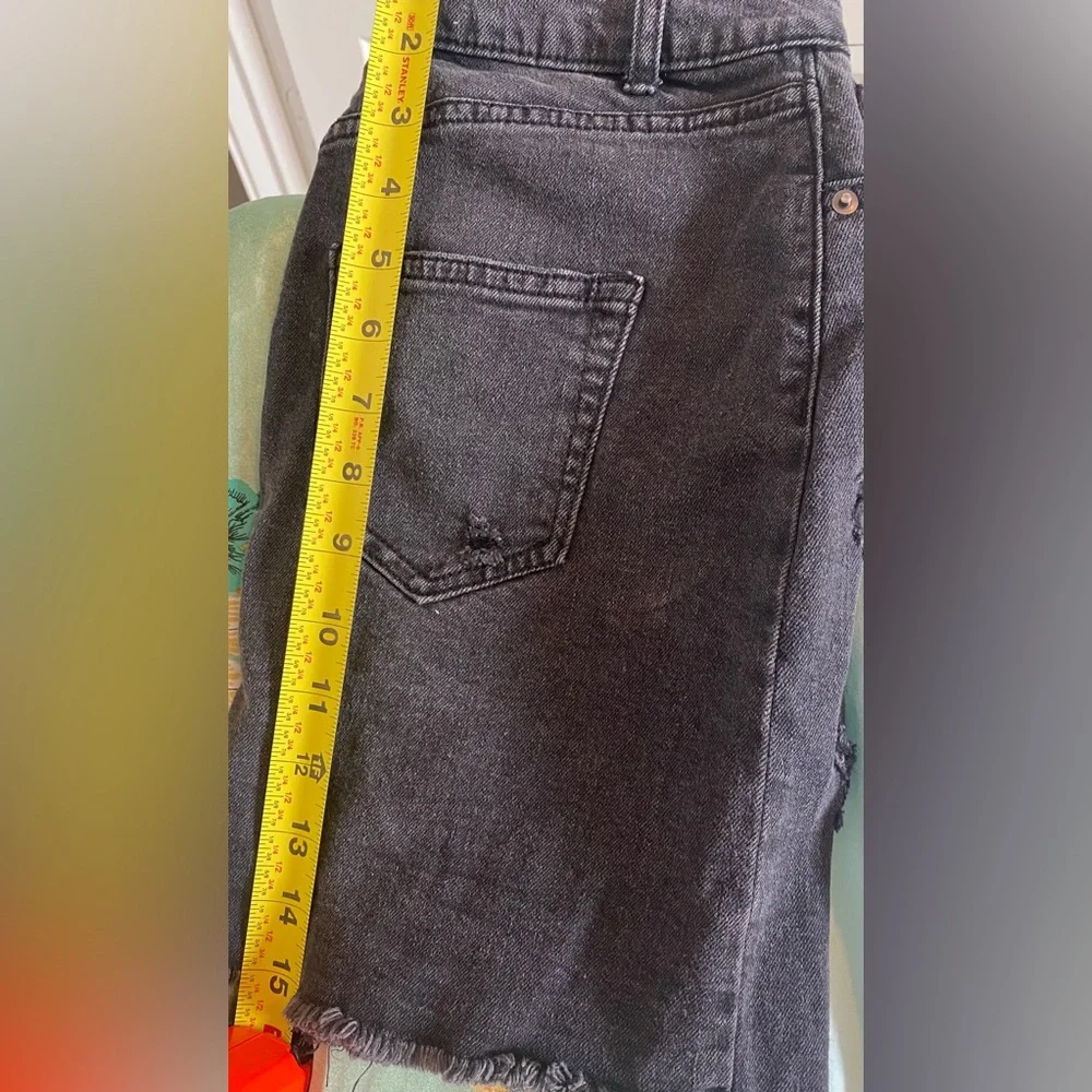 Jean miniskirt